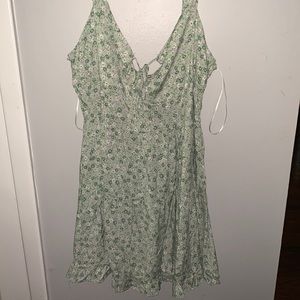 Cotton On Green Floral Dress